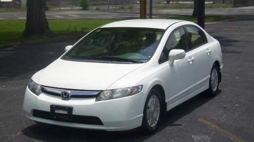 2006 honda civic hybrid! nav! bank repo! absolute auction! no reserve!