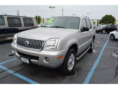 Premier w/4. suv 4.6l cd awd tow hitch tires - front all-terrain aluminum wheels