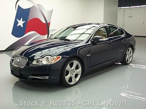 2009 jaguar xf supercharged sunroof nav rear cam 48k mi texas direct auto