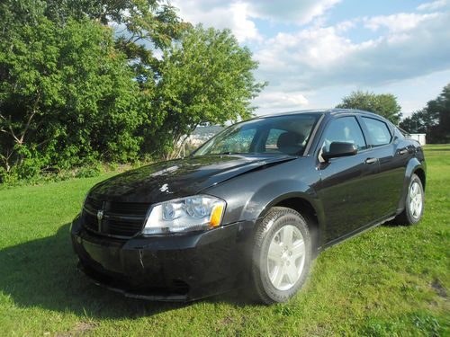 2010 dodge avenger sxt sedan 4-door 2.4l not salvage wrecked repairable