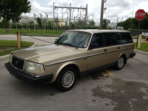 1991 volvo 240 se wagon 4-door 2.3l no reserve