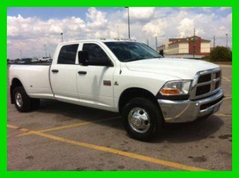 2011 ram 3500 st turbo 6.7l i6 24v 4wd cd keyless entry white