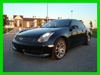 2005 infiniti g35 coupe 6mt navi 57k miles black on black, must see!!!