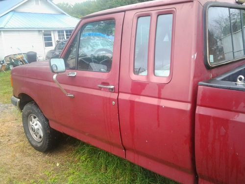 1988 ford f-150 custom extended cab pickup 2-door 5.0l *great work truck*