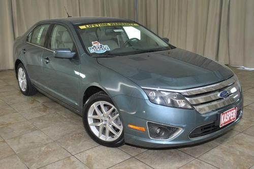 2011 ford fusion sel heated leather seats alloy wheels clean carfax