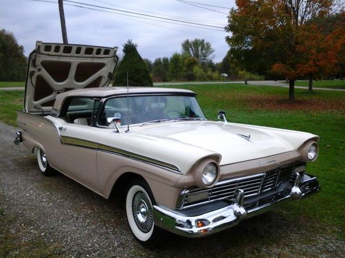 1957 ford fairlane 500 skyliner retractable