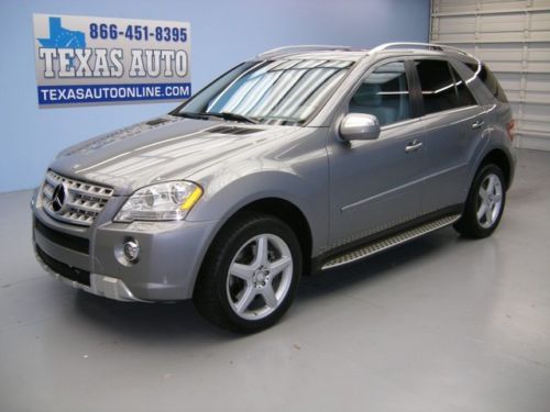 We finance!!  2010 mercedes-benz ml550 4matic roof nav heated leather texas auto