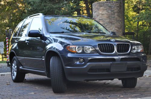 2006 bmw x5 awd.no reserve.4x4/3.0/leather/panoroof/heated/17&#039;s/cd/cruise/