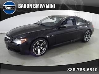 2006 bmw m6 coupe leather seats tachometer cd player climate control