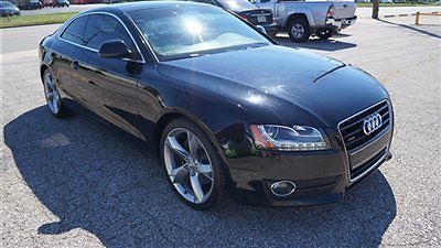 09 audi a5 3.2l quattro premium black navigation camera xenon awd only 48k miles