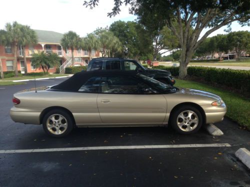 2000 chrysler sebring jxi convertible 2-door 2.5l