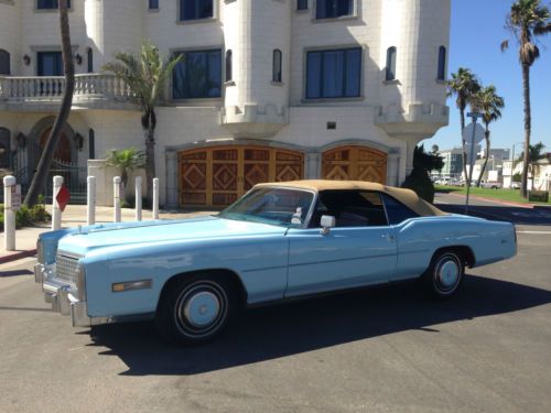 1974 cadillac elderado convertible