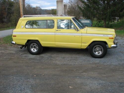 1977 jeep cherokee s sport cherokee chief 2 door wagoneer west coast jeep