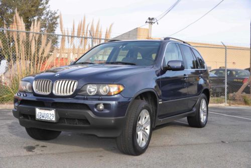 2005 bmw x5 4.4i sport utility 4-door 4.4l