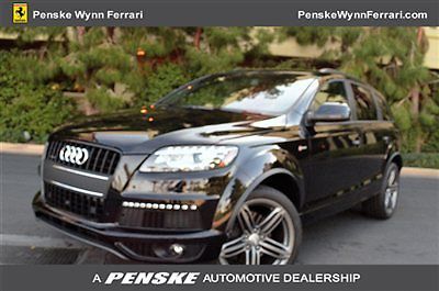 2013 audi q7 s line prestige @ penske wynn ferrari las vegas 702-770-2000