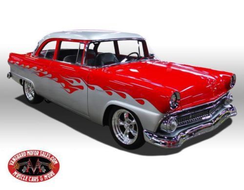 55 ford fairlane restomod 427 4 wheel disc custom show car  street rod