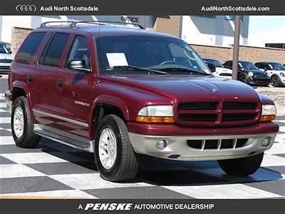 2001 dodge durango  2 wd drive 3 row seat clean car fax