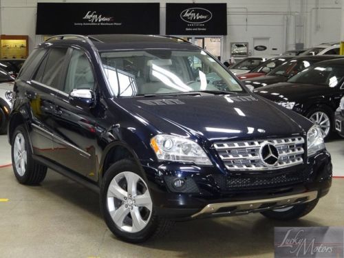 2010 mercedes-benz m-class ml350 bluetec, 1-fl owner, navi, sat, backup cam, aux