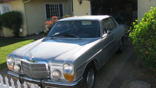 1972 mercedes-benz 250c - 2-door coupe  selling &#034;as-is&#034; great project - runs