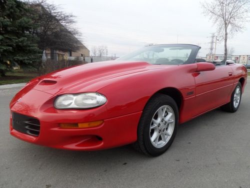 2002 chevrolet camaro z28 convertible 5.7l v8 automatic leather stock