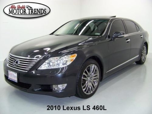 2010 lexus ls460 l navigation rearcam sunroof mark levinson heated ac seats 54k