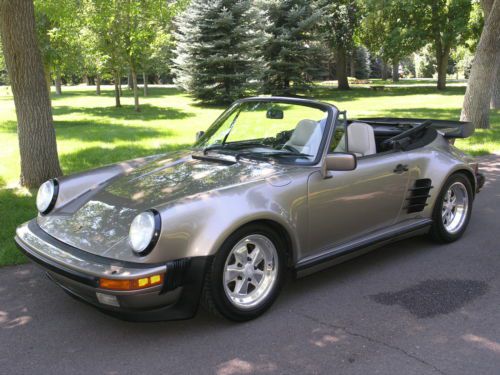 1983 porsche 930 cabriolet - rare find in this condition - strong run and drive!