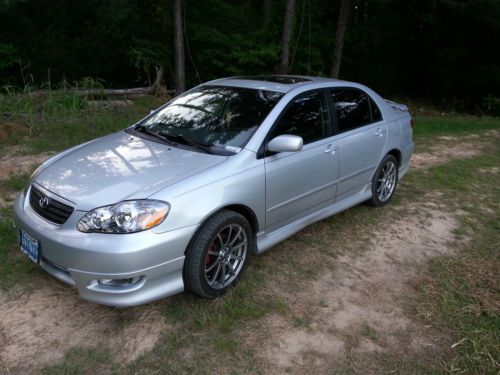 2005 toyota corolla xrs sedan 4-door 1.8l