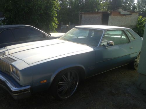 1977 oldsmobile cutlass supreme colonnade coupe 2-door 5.7l