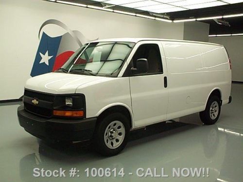 2013 chevy express cargo van v6 air conditioning 25k mi texas direct auto