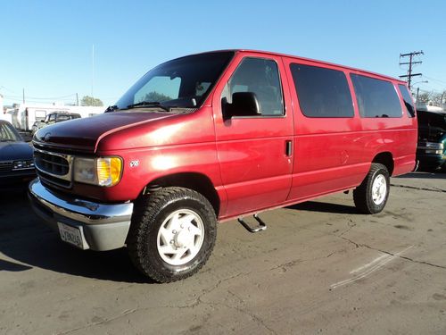 1998 ford club wagon, no reserve