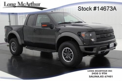 10 svt raptor 4x4 super cab v8 navigation sunroof 17in wheels clean autocheck