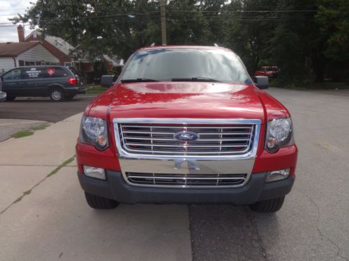 2008 ford explorer xlt/sunroof burgundy/salvage rebuilt/no reserve