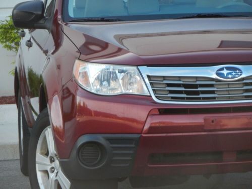 2010 subaru forester 2.5x awd 4dr wagon 5m