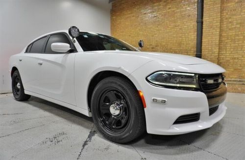 2019 dodge charger 3.6l v6 police red/blue visor and led lights, 2nd