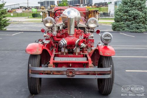 1928 ahrens-fox n-s-4 pumper fire truck