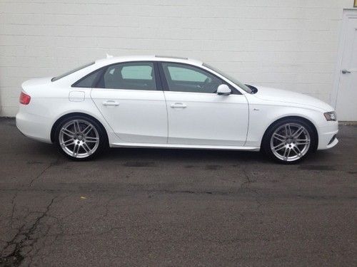 2010 audi a4 2.0 quattro prestige, s line package, drivers assist package