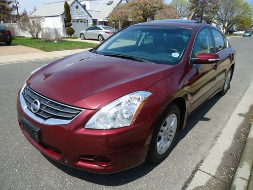 2010 nissan altima sl sedan 4-door 2.5l leather interior sunroof lqqk no reserve