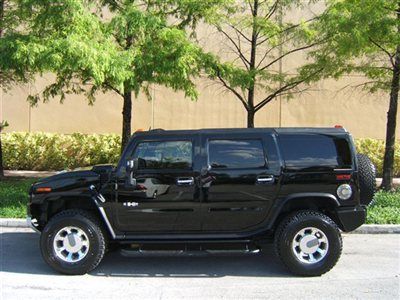 2008 hummer h2 suv 3rd road seat/ rear entert.