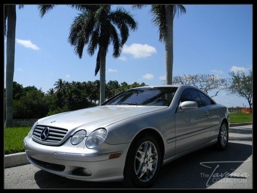 02 cl500 navigation! $3k in recent service, keyless go, chrome wheels, fl