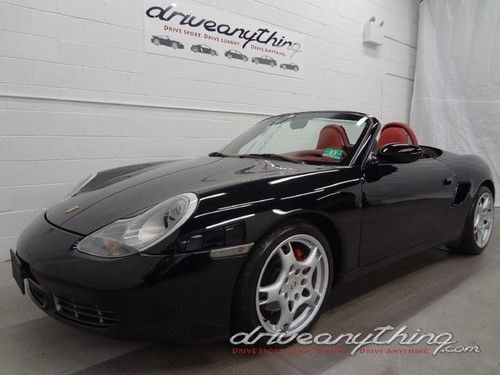 Boxster s 6spd 19carrswhls rufstrgwhl fullthr dspsnd xen newtrs