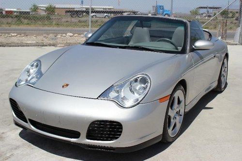 04 porsche 911 carrera salvage repairable rebuilder fixer only 40k miles runs!!