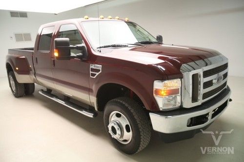 2010 drw lariat crew 4x4 fx4 leather heated diesel we finance 30k miles