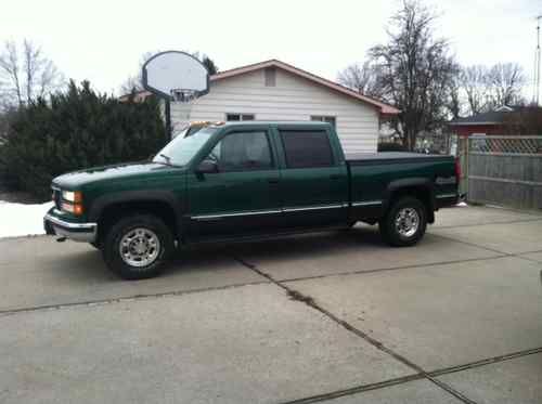 2500 hd crew cab short box chevrolet gmc 1500 454 4x4 1998 1999 k2500