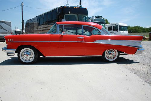 1957 chevrolet bel air- frame on restoration