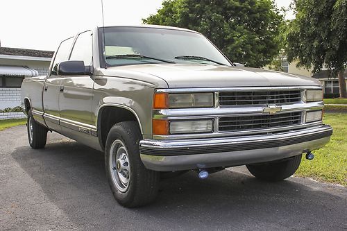 Find used 2000 Chevy C3500 1 Ton 2WD Crew Cab Pickup Truck 3500 ...