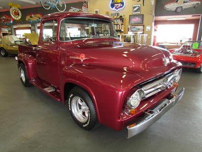 1956 ford f-100 big back window v8 4 barrel 3 speed