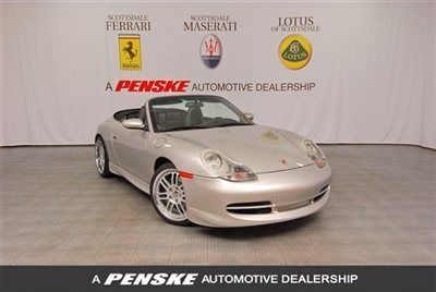 1999 porsche 911 cab~front &amp; side aero pack~carbon trim~supple leather~