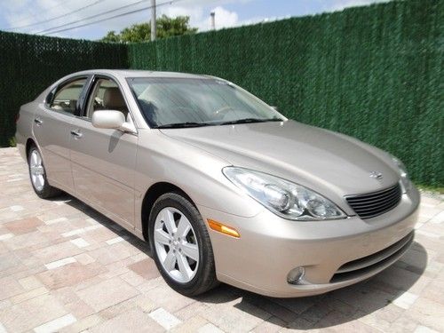 05 es330 very clean 1 owner low low miles navigation florida driven es350 350