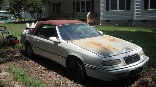 1995 chrysler le baron lx convertable