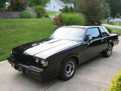 Find used 1987 Buick Regal Turbo-T WE4 turbocharged 3.8L Black in ...